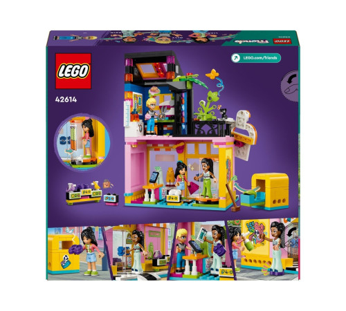 lego friends 42614 constructor "magazin de moda vintage" (409 el.)