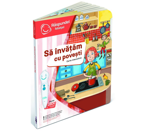 raspundel istetel 63360 carte interactivă "sa invatam cu povesti" (ro)