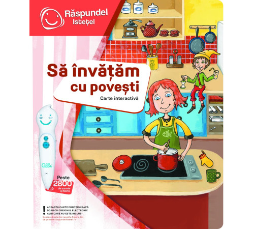 raspundel istetel 63360 carte interactivă "sa invatam cu povesti" (ro)