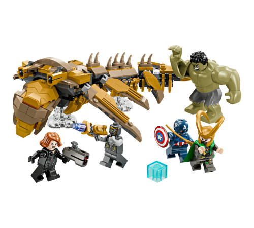 lego marvel 76290 constructor "razbunatorii vs. leviathan" (347 el.)