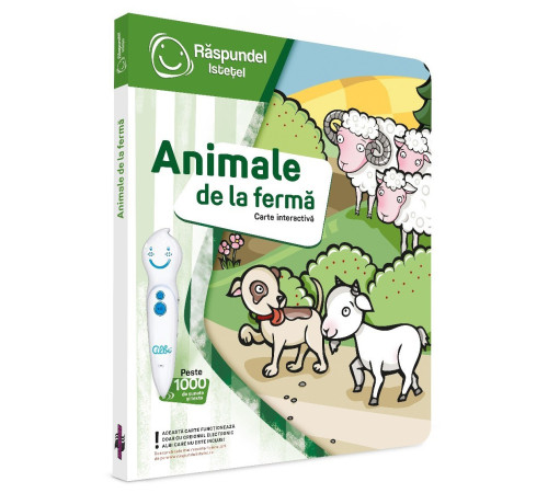 raspundel istetel 63361 carte interactivă "animale de la ferma" (ro)