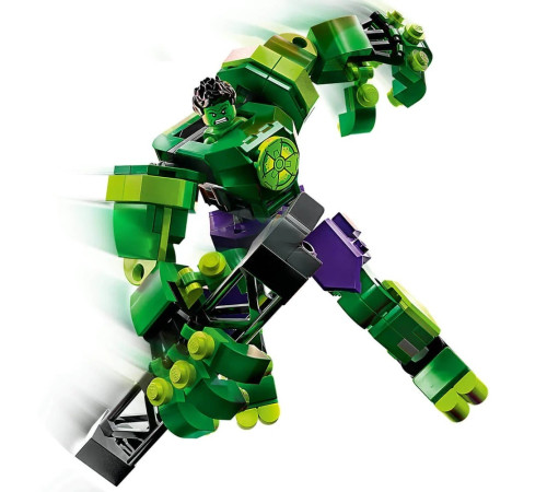 lego marvel 76241 constructor "armura lui hulk" (138 el.)