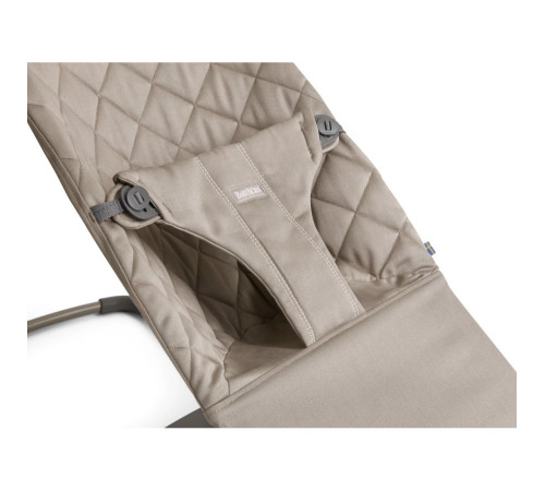 babybjorn balansoar "bliss sand grey, bumbac" 006017a