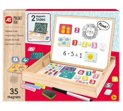 as kids 1029-64054 tabla magnetica (35 el.)