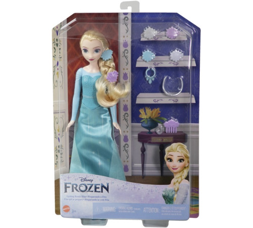 disney princess hmd56 papusa "elsa" cu accesorii