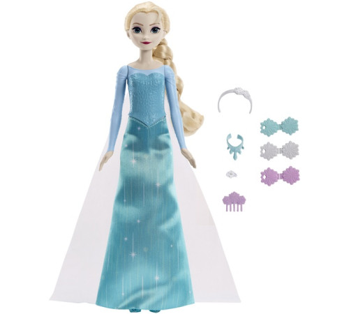 disney princess hmd56 papusa "elsa" cu accesorii