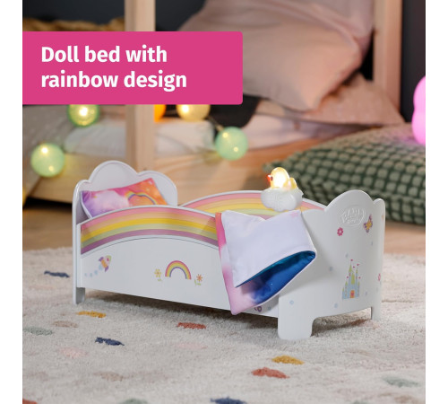 zapf creation 835999 Кровать для кукол baby born rainbow 