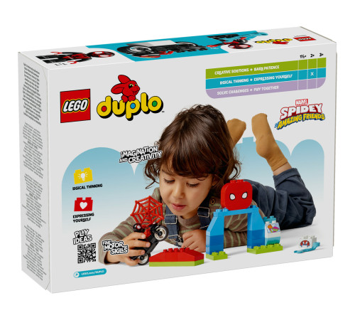  lego duplo 10424 constructor "spin`s motorcycle adventure" (24 el.)