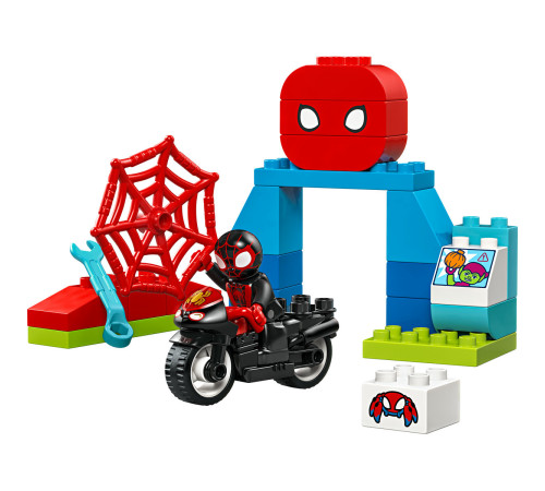 lego duplo 10424 constructor "spin`s motorcycle adventure" (24 el.)