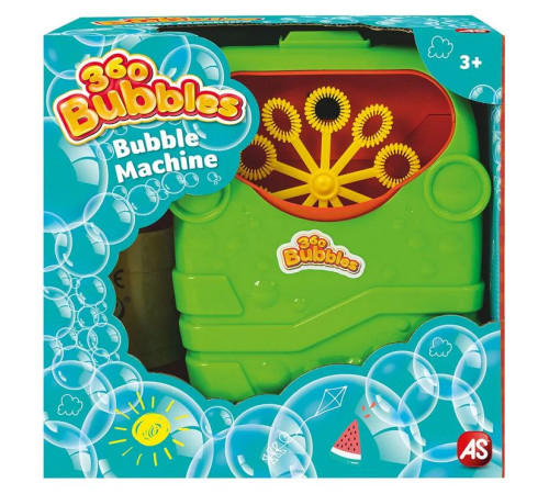 as kids 5200-01353 Машинка для мыльных пузырей 360 bubbles