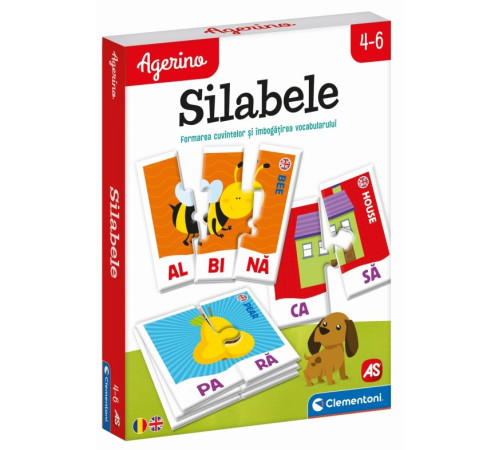 Jucării pentru Copii - Magazin Online de Jucării ieftine in Chisinau Baby-Boom in Moldova as kids 1024-50838  joc educativ agerino "silabele" (ro)