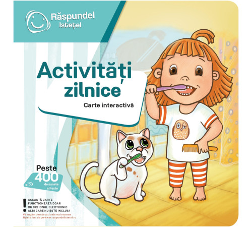 raspundel istetel 14864 carte interactivă "activitati zilnice" (ro)