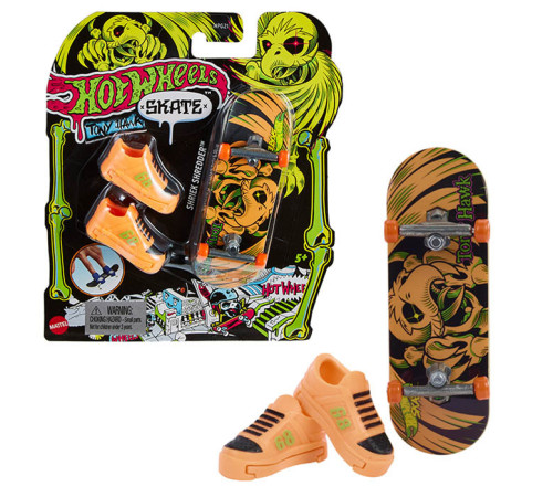 hot wheels hpg21 set de joc "skateboard și pantofi" (in sort.)