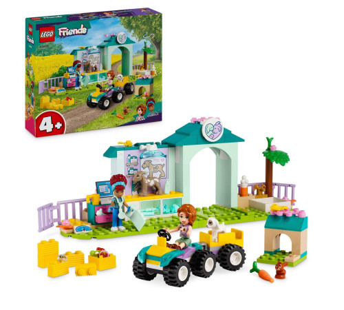 lego friends 42632 Конструктор "Ветеринарная клиника" (161дет.)