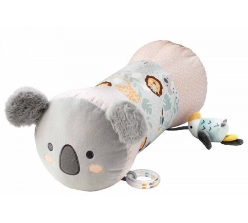 nuby id89071 pernă de joc moale "roller animal adventure" (0 luni+)