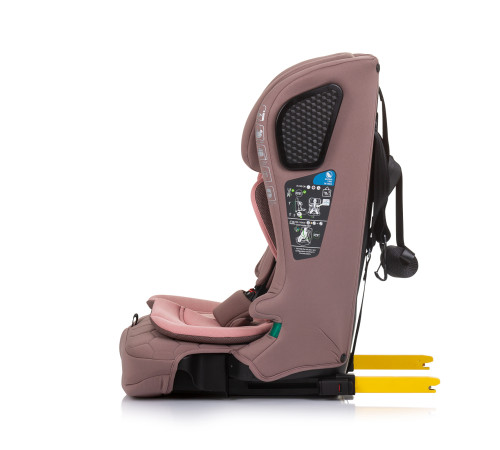 chipolino scaun auto i-size с isofix "lux Х" stklx0245fl (76-150 cm.) flamingo