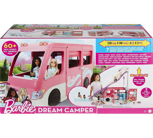  barbie hcd46 Игровой набор с аксессуарами "Дом на колёсах"