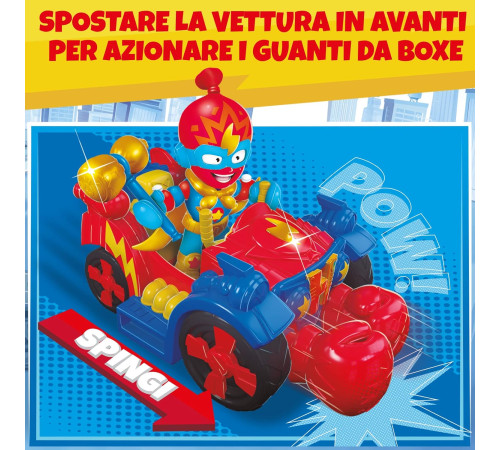 superthings pstsp414in00 Игровой набор с фигуркой ballon boxer серия kazoom kids s1