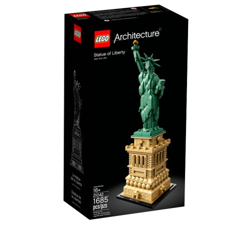  lego architecture 21042 Конструктор "Статуя Свободы" (1685 дет.)