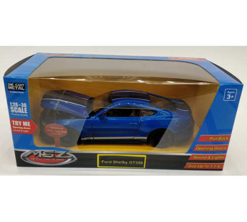  msz 68441m Металлическая модель "ford shelby gt350, 1:32"