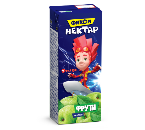 Детское питание в Молдове Фрути нектар Яблоко 0,2л  (Фиксики)
