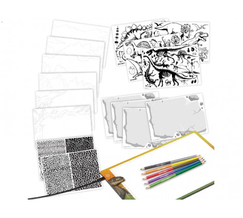 dinosart 15151 set pentru creativitate "tracing light pad"