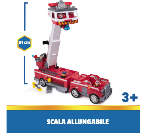 spin master 6072327 camion de pompieri mare paw patrol