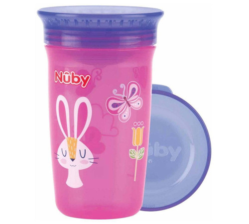 nuby nv0414002 Поильник 360° "wonder cu" (6 м+) 300 мл.