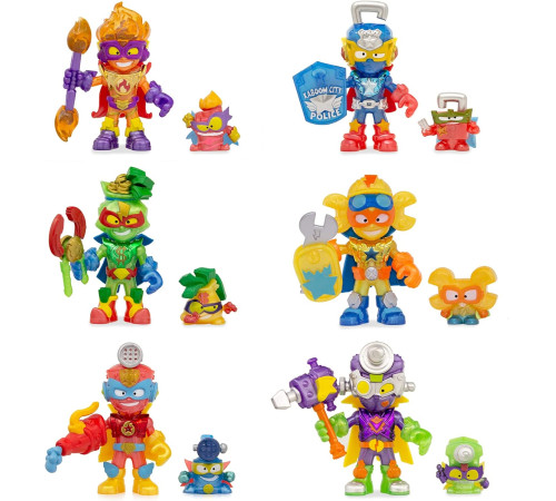 superthings pst10d066in00 figurina cu accesoriu kazum kids seria rescue force (in sort.)