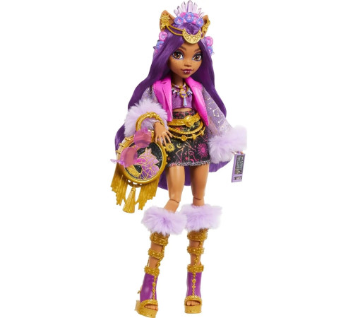 monster high hxh80 papusa "claudine wolf" cu accesorii