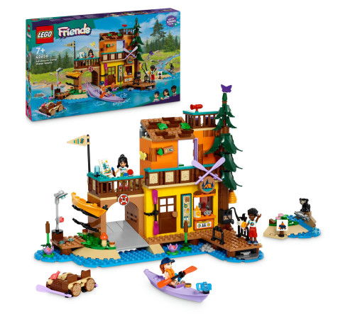 lego friends 42626 Конструктор "Лагерь приключений, водные виды спорта" (628 дет.)