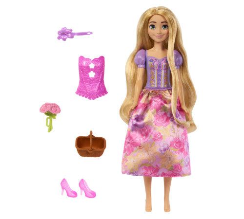 disney princess htv86 set de joc "spin reveal: rapunzel"