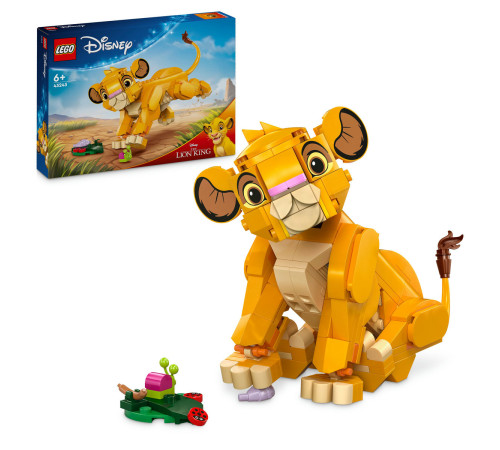 lego disney 43243 Конструктор "Симба, детеныш Короля Льва" (222 дет.)