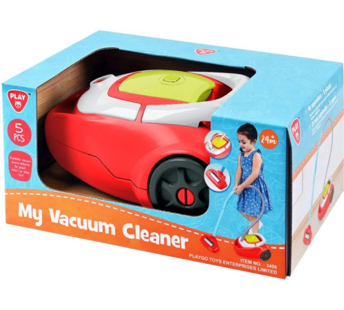 playgo 3486 Детский пылесос " my cleaning vacuum"