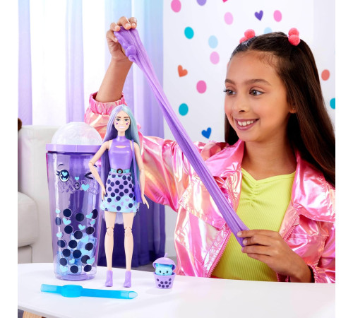 barbie htj19 păpușă "pop reveal: bubble-ti bile de taro"