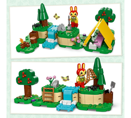 lego  animal crossing 77047 Конструктор "Развлечения Банни на свежем воздухе" (164 дет.)