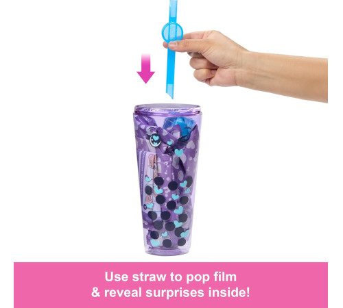 barbie htj19 păpușă "pop reveal: bubble-ti bile de taro"