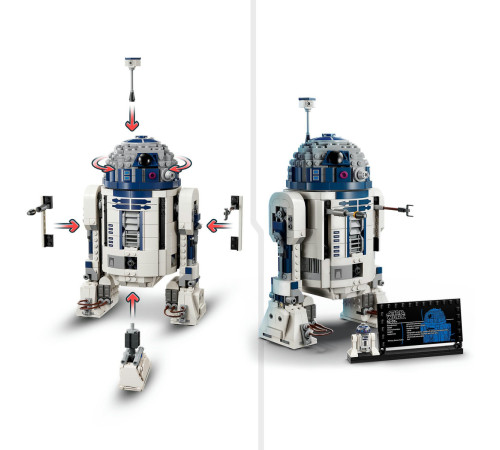 lego star wars 75379 constructor "r2-d2" (1050 el.)