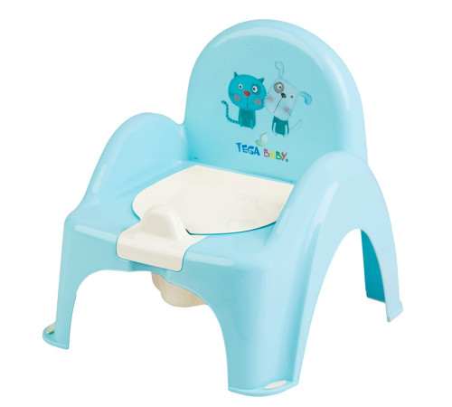 tega baby oala-scaune "câine și pisica" pk-007-101 albastru