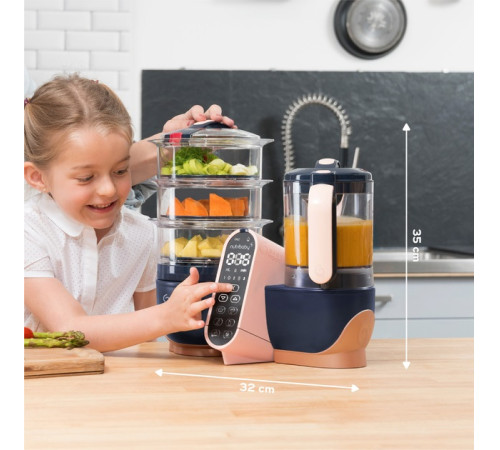 babymoov a001127 robot multifunctional 5 in 1 "nutribaby + xl" 