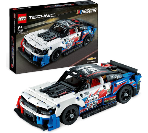 lego technic 42153 constructor "nascar next gen chevrolet camamro zl1" (672 el.)