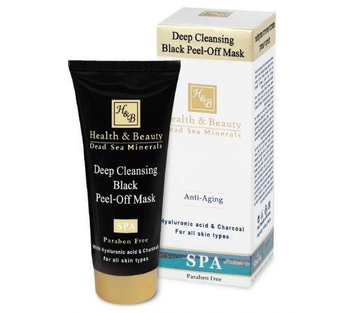  health & beauty 44.141 mască-neagră pentru curățarea profundă a pielii (100 ml.)