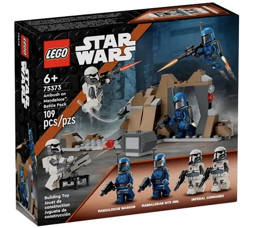 Jucării pentru Copii - Magazin Online de Jucării ieftine in Chisinau Baby-Boom in Moldova lego star wars 75373 constructor "ambuscadă pe mandalore" (109 el.)