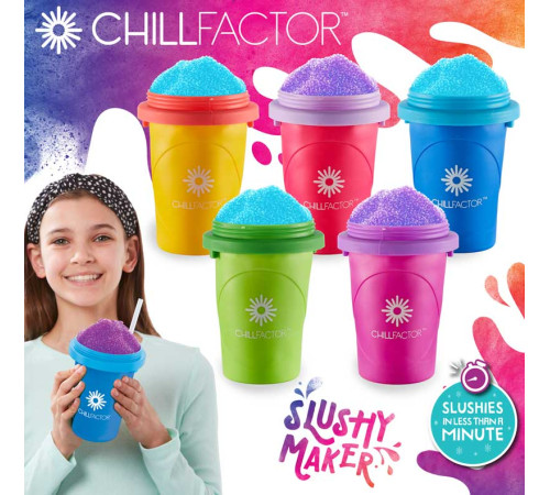 chillfactor c07945 Стакан для заморозки "slushy maker" (в асс.)