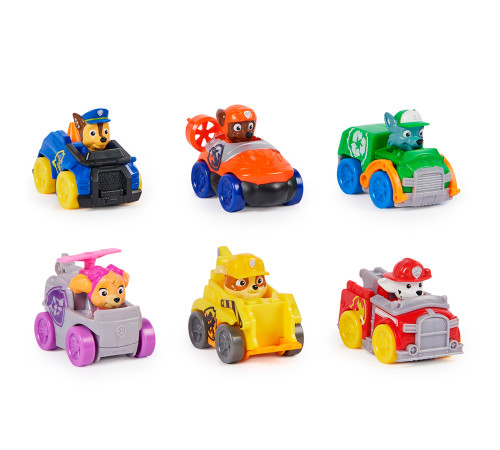 spin master 6070070 set de joc "paw patrol: pup squad racers"