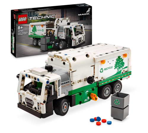 lego technic 42167 constructor  "autogunoiera mack lr electric" (503 el.)