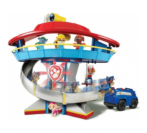 spin master 6060007 set de joc "paw patrol: turnul de veghe"