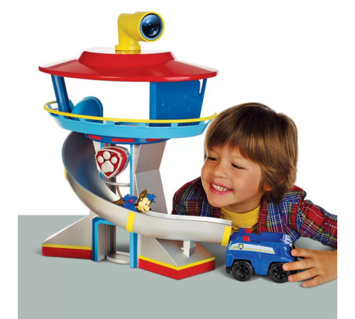 spin master 6060007 set de joc "paw patrol: turnul de veghe"