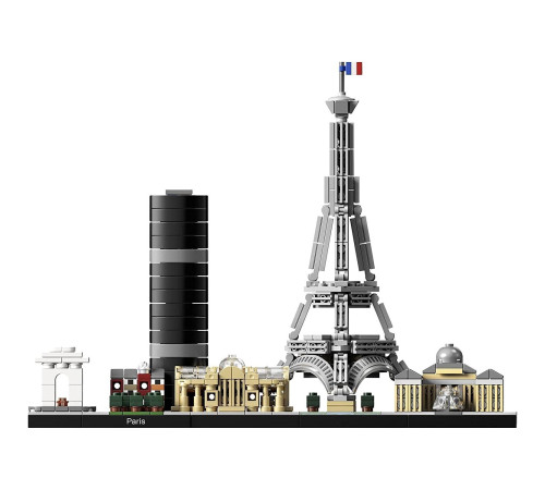 lego architecture 21044 constructor "paris" (649 el.)