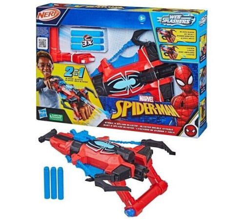 spider-man f7852 Бластер "strike n splash"